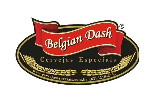 Logo do pub Belgian Dash em Goiânia. 