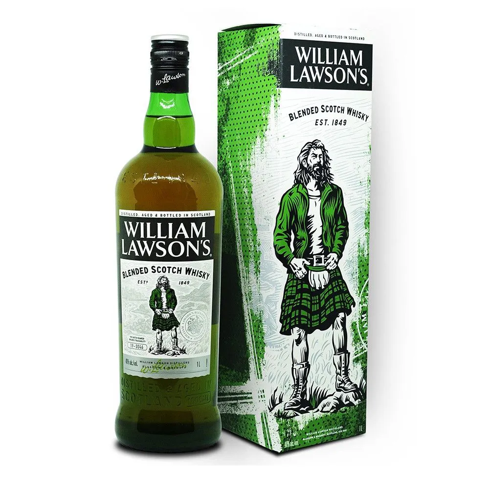 Blended whisky William Lawson´s.