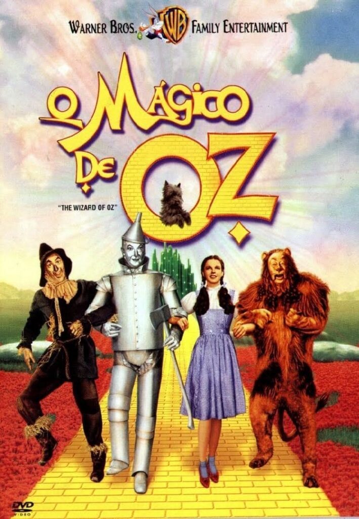 Cartaz do filme O Mágico de Oz de 1939.